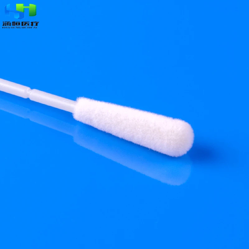 Hanheng Flocked Swabs with Transport Tube for Virus Testing - Oropharyngeal-Nasopharyngeal-CE0197/ISO13485/REACH/UKCA
