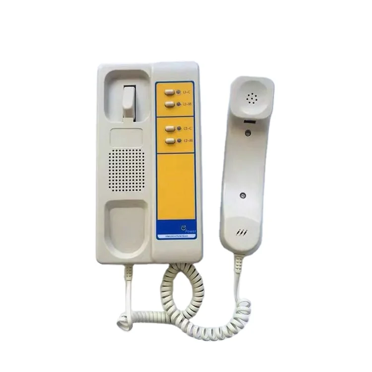 Modern Steel Intercom Phone Parts Office Monitoring 57609842 57627910 for Residential Elevator in Apartments