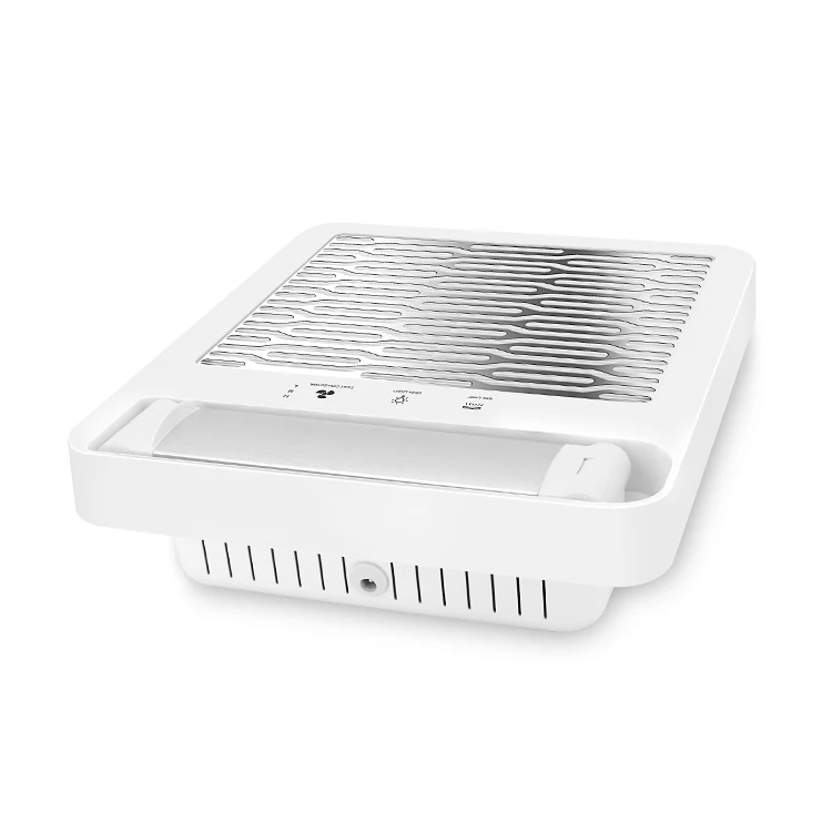 Touch Screen Professional Nail Cleaner Dust Extractor Strong Suction Dust Collector and Nail Lamp Light