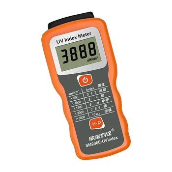 SM-206E-UV index Meter Solar light power detection Irradiation meter metering 280nm-370nm