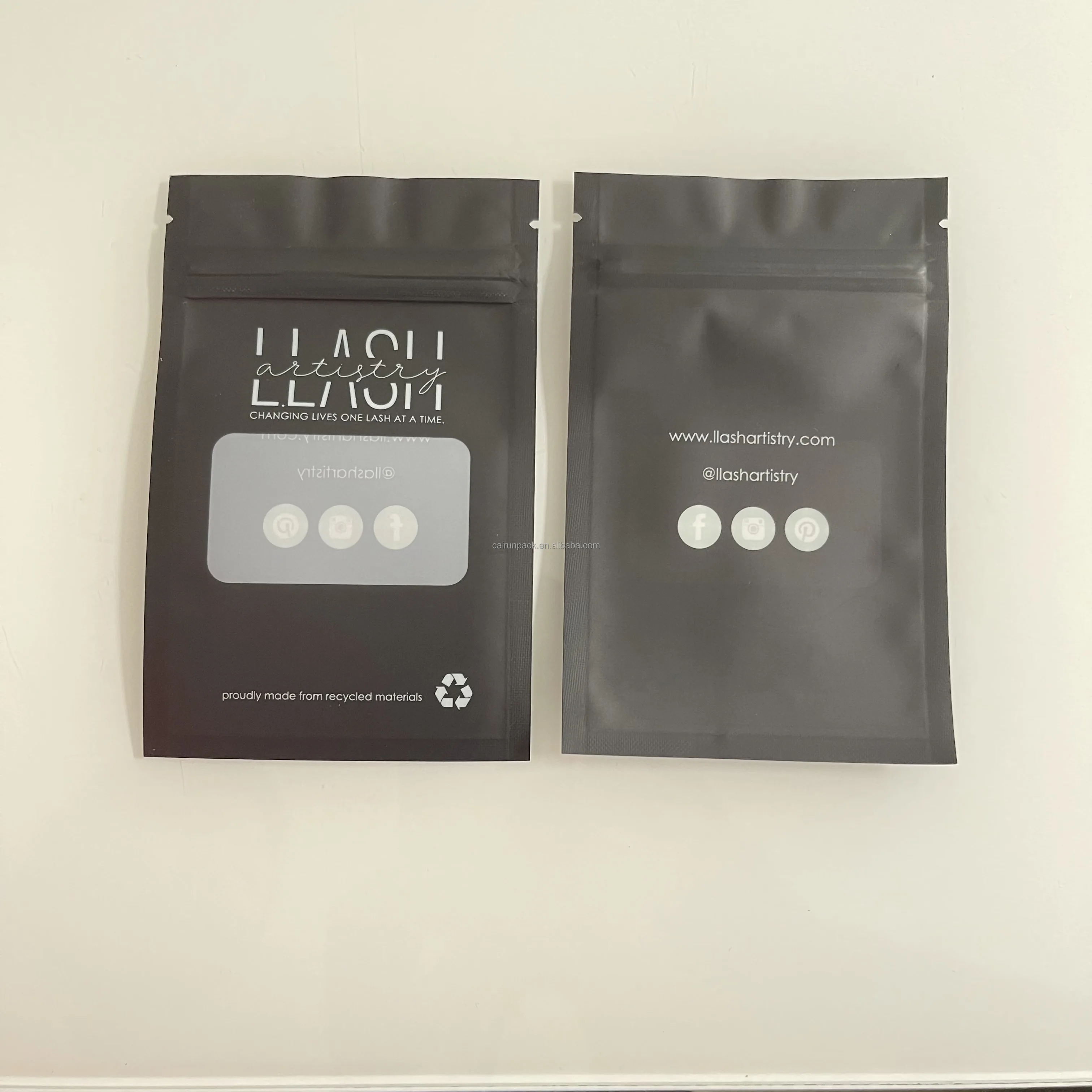 custom ziplock packaging bolsas