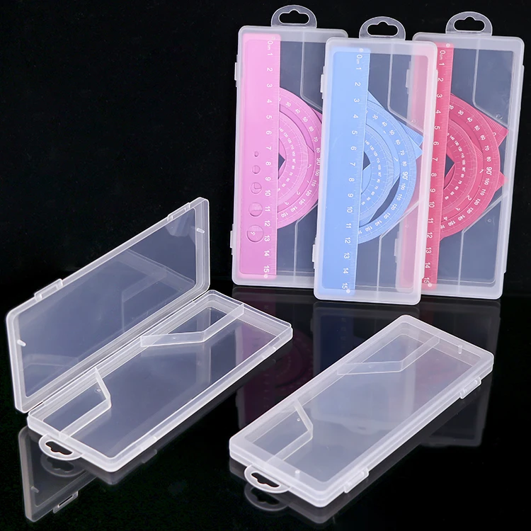 Принадлежности для офиса Наборы инструментов математики упаковочная коробка школьные принадлежности студенческие математические инструменты линейка