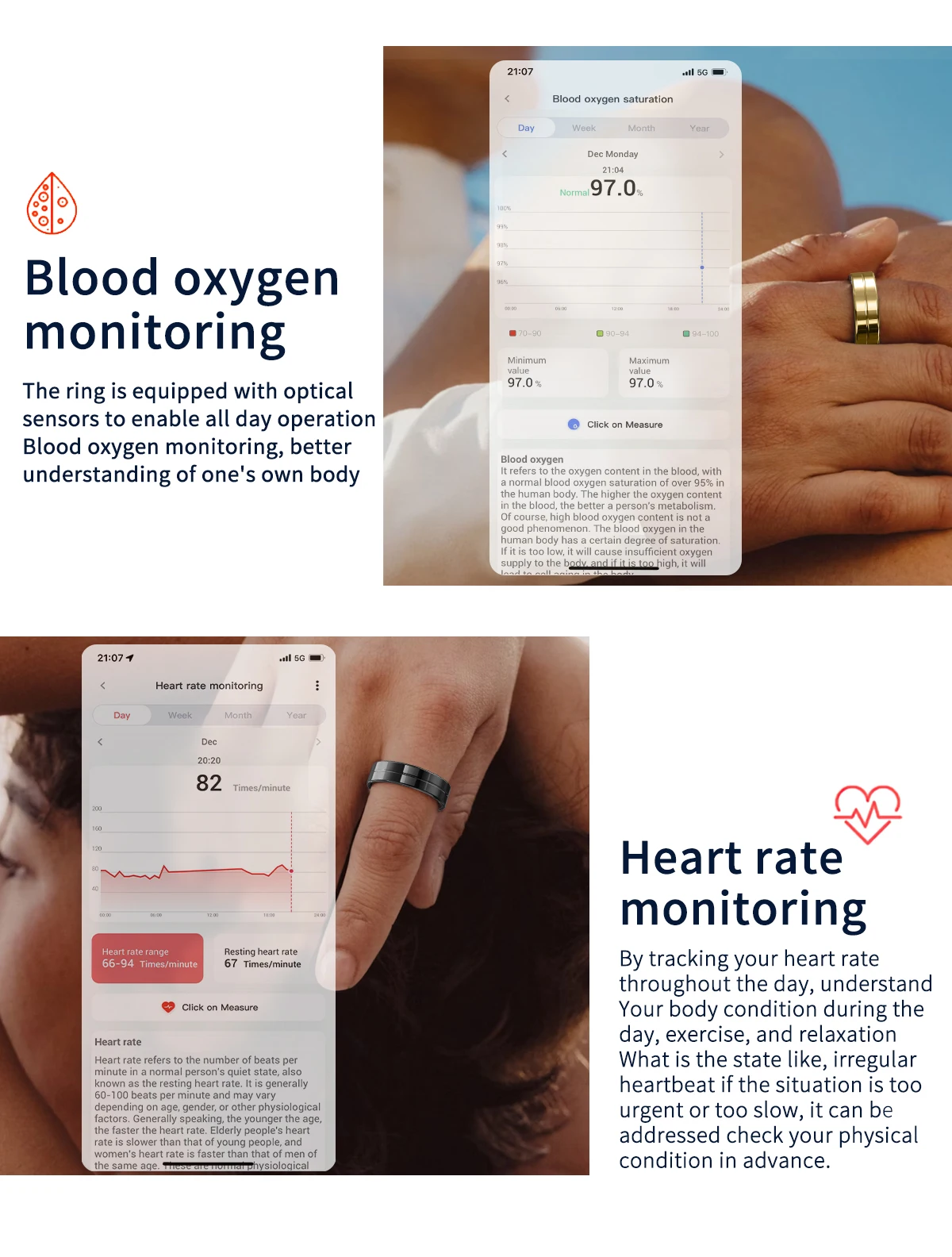 Welcome OEM Order, Factory Whole Selling 2025 R11 Stainless Steel Smart Ring Heart Rate Blood Pressure Blood Oxygen Sleep Monitoring Waterproof Women Men Smart Rings - Buy Stainless Steel Smart Ring Women Men Smart Rings health Sleep Tracking Rings