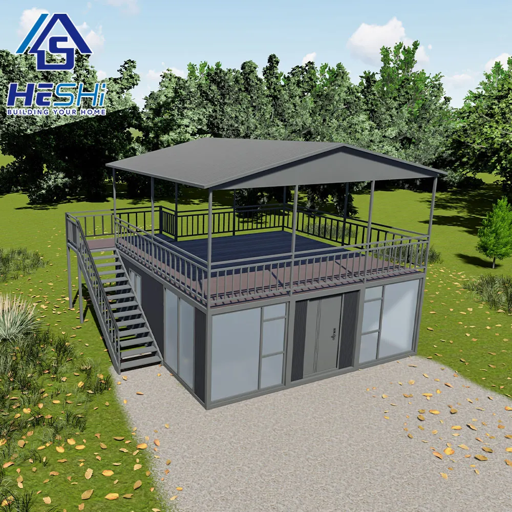 Waterproof Prefabricated 20Ft 40Ft Expandable Container House 2 3 4 ...