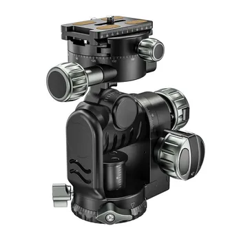 Aluminum Alloy Gimbal Ball Head with Quick Release 1/4"-20 Mount for Tripod Action Camera Mobile Phone Holder (Portable)