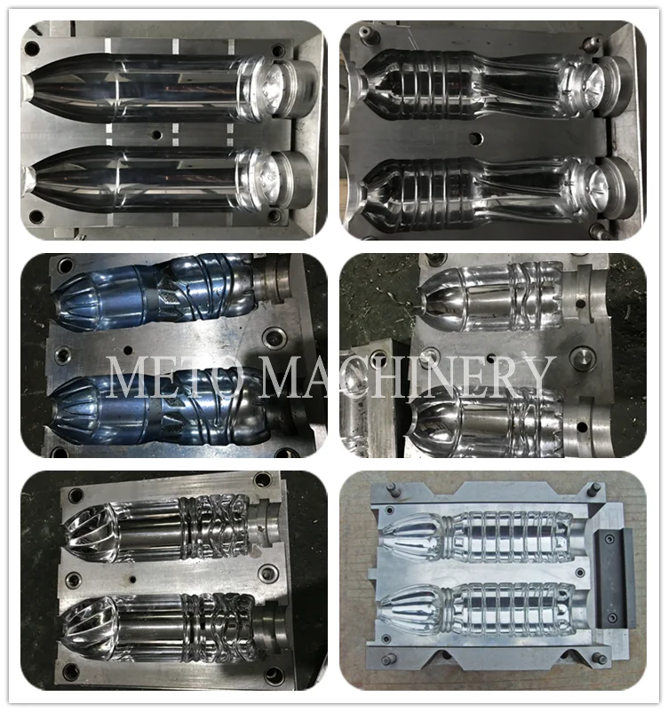 Factory Outlet Full Automatic 2 Cavity PET Tritan PC PP Sports Drinking Bottle Water Making Machine 45mm 38mm 550ml Stock