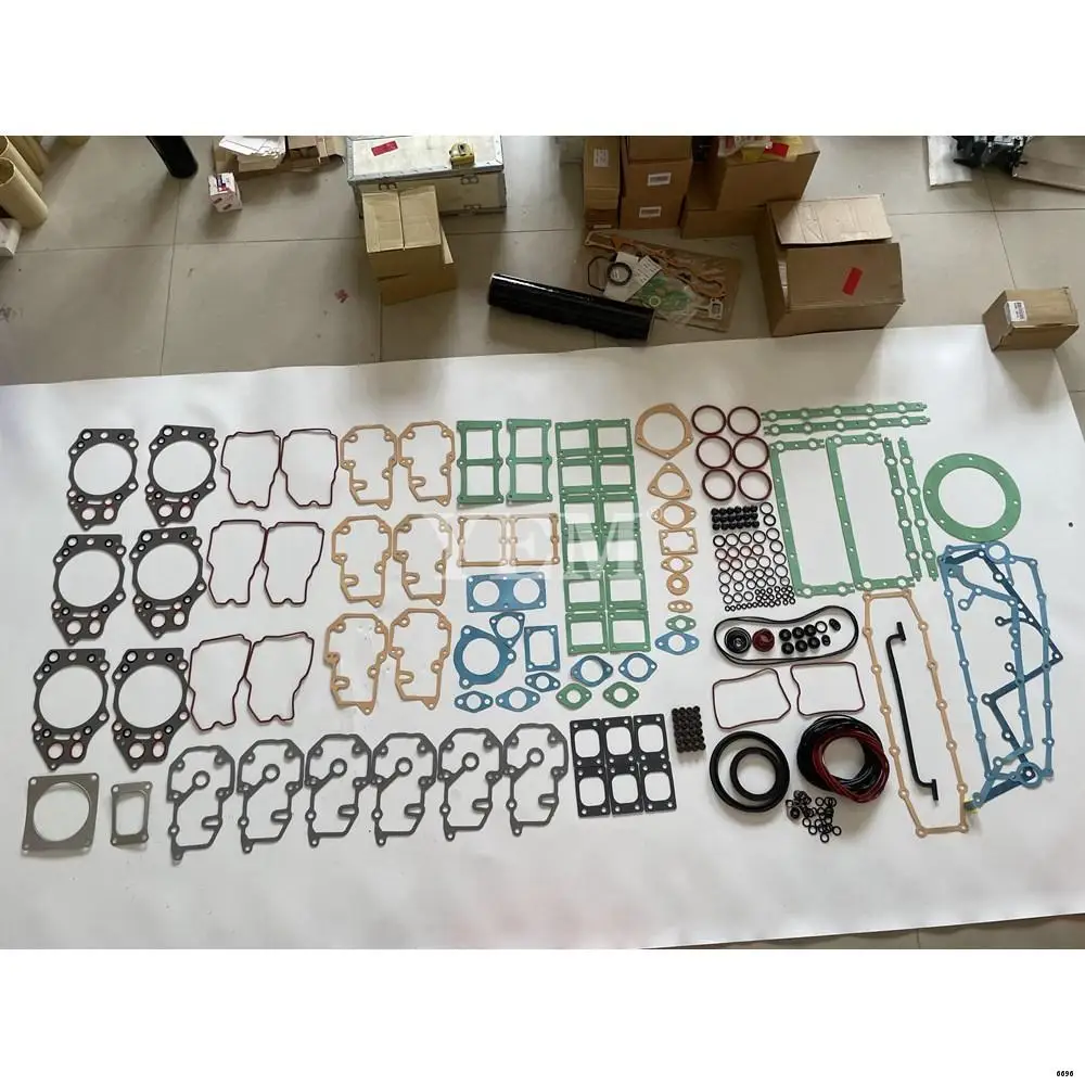 6D140 Full Gasket Set With Head Gasket for Komatsu Engine Parts