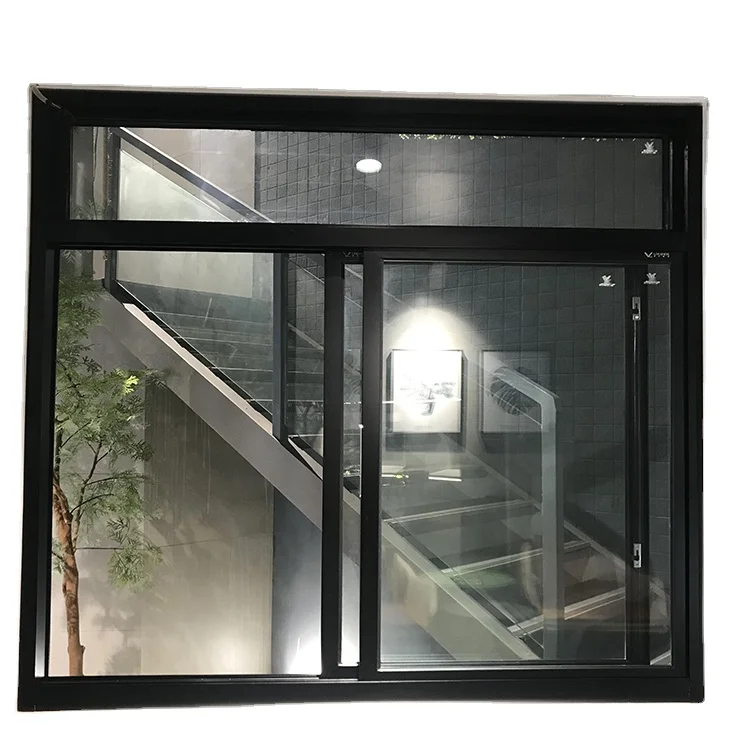 Soundproof Sliding Window with 3-Layer Glass  Noise Reduction 45DB Thermal Break Frame