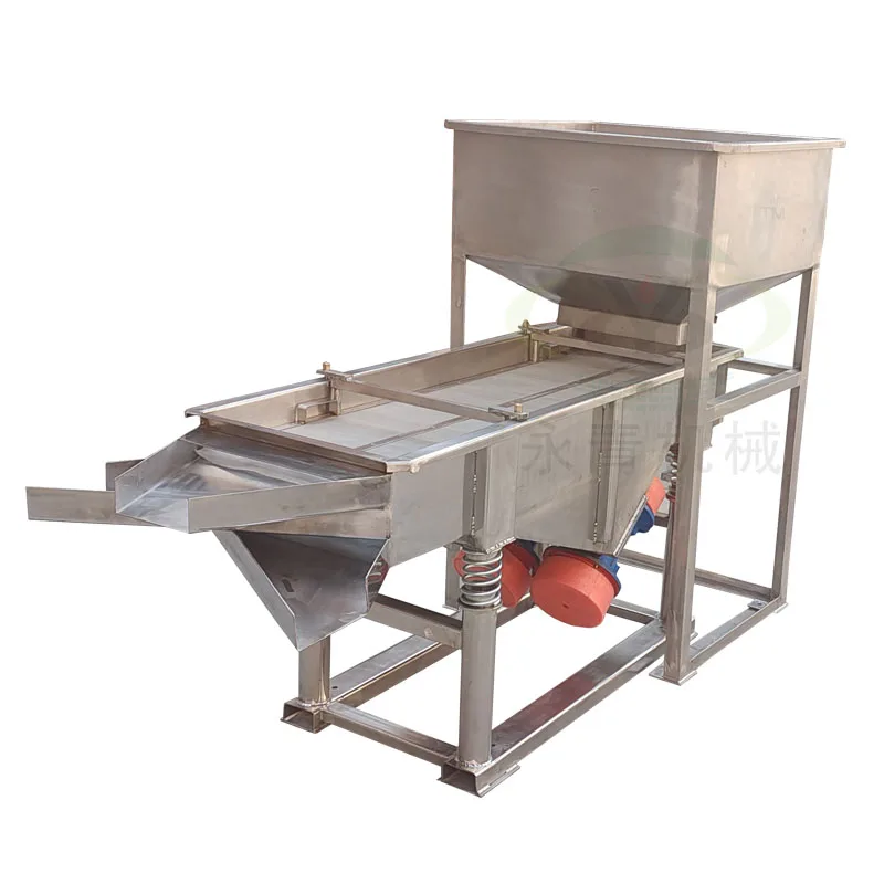 3 Levels oyster Seeds Sorting Machine Vibrating Screen Separator for Grading oyster