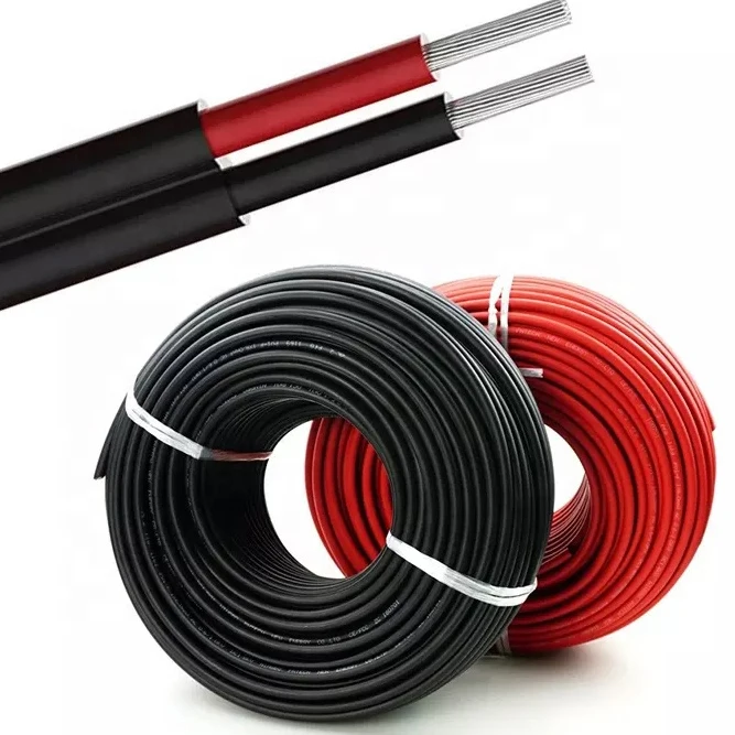 China Price 2.5mm 4mm 6mm 10mm Solar Panel Pv Cable Wire 1000v 1500v
