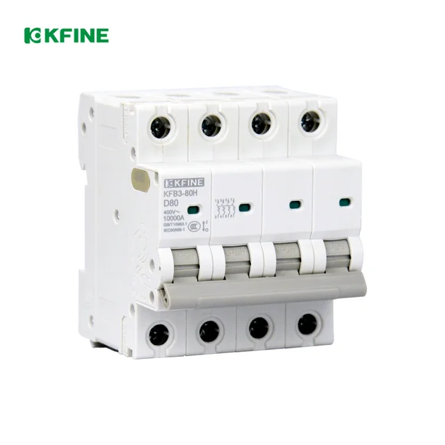 MCB  KFB3-80H  DAQO KFINE   Factory direct New design  air circuit breaker