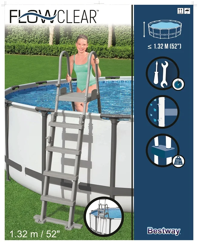 Bestway 58332 Swimming Pool Ladder