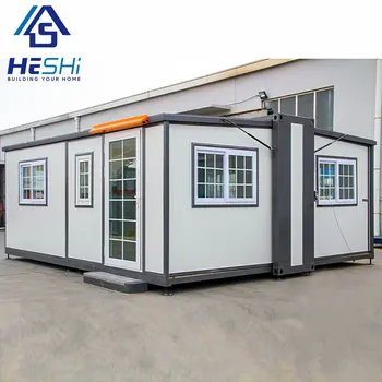 Anti-Seismic 20Ft 40Ft Container Expandable Foldable House Prefab Modern Villa Prefabricated Portable Home 2 3 4 5 Bedroom