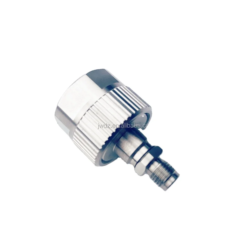 SUS303 DC-18GHz millimeter wave connector 2.92 female to N male adapter