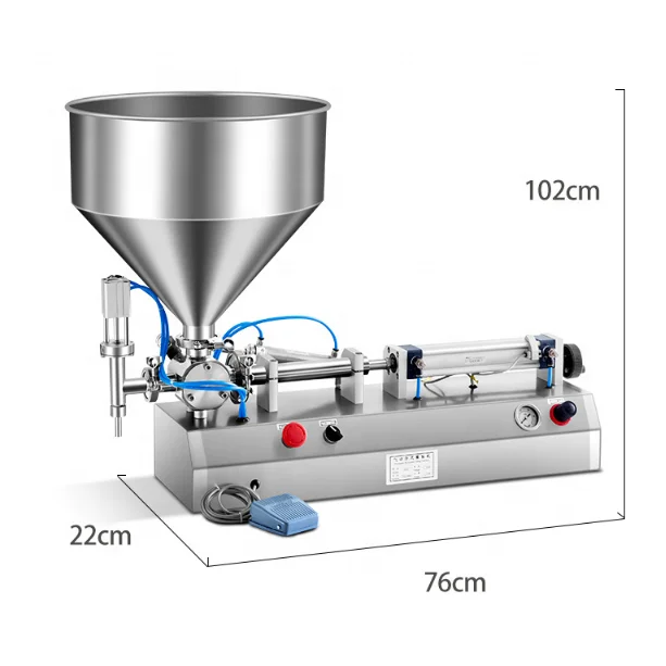 Semi-Automatic Manual Liquid Filling Machine