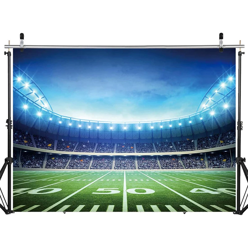 Football Stadium Background Super Bowl Background Photography Sports Theme  Party Decoration Banner Studio Props - Buy Football Field Background,Super  Bowl Background Photography,Sports Theme Party Decoration Banner Product on  