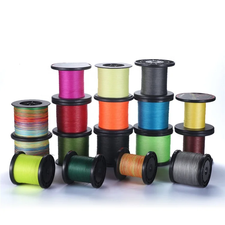 fishing line 500yrd spool Diamond Presentation Fluorocarbon Leader Good knot strength PowerPro Spectra Braided Line White