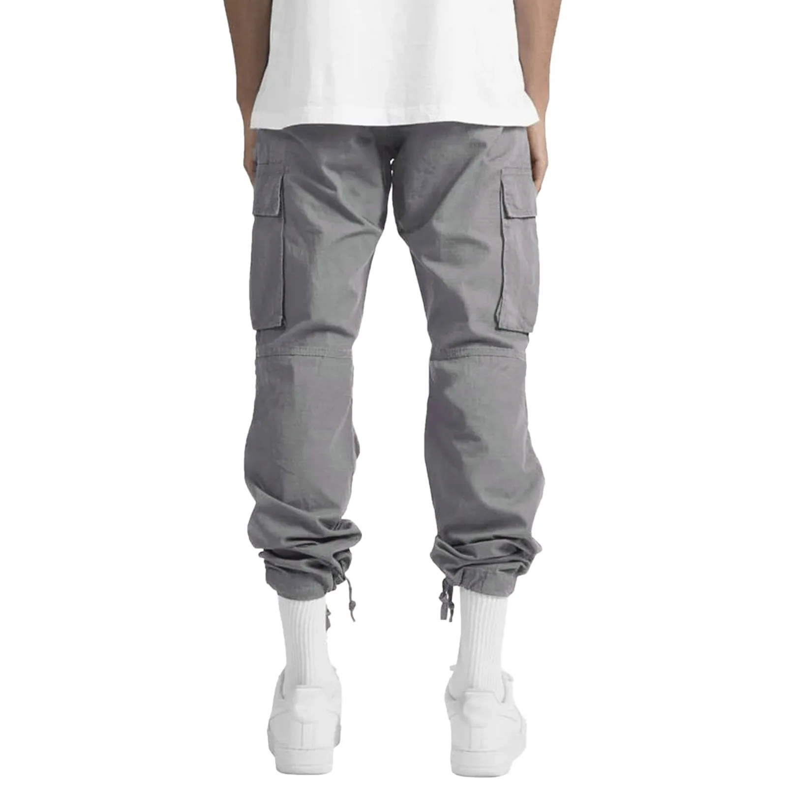Mens Cargo Pants With Side Pockets Fashion Trousers For Men Regular Fit ...