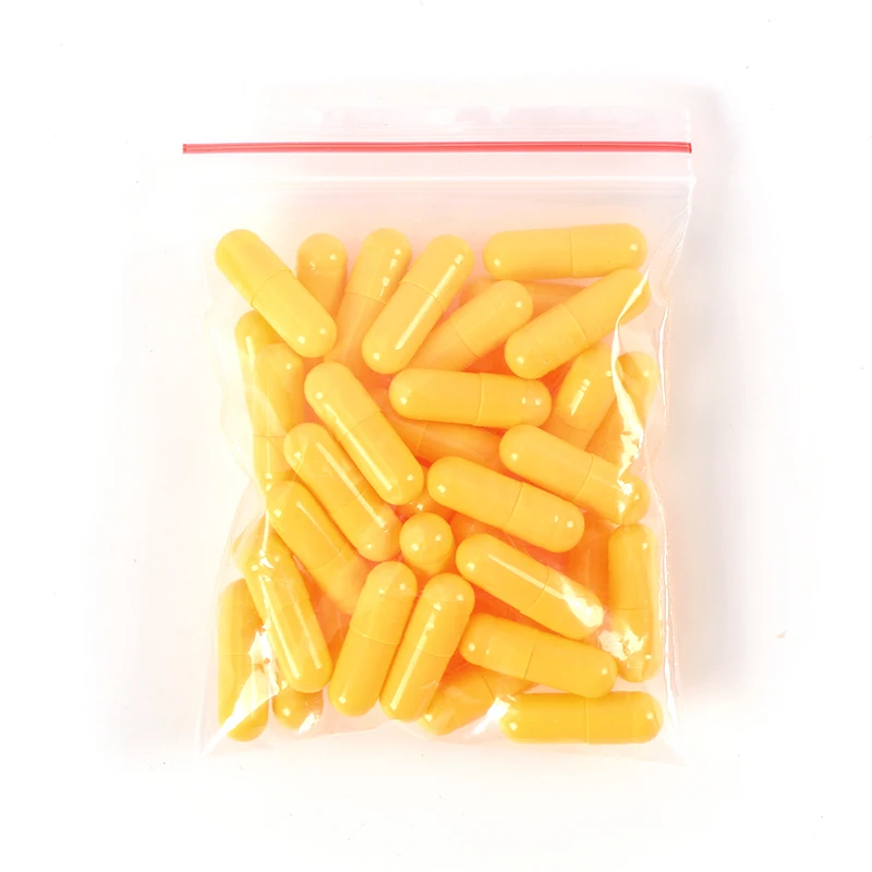 Капсулы для упаковки полых капсул наполненные халяльной съедобной высокого качества по индивидуальному заказу в нескольких цветах