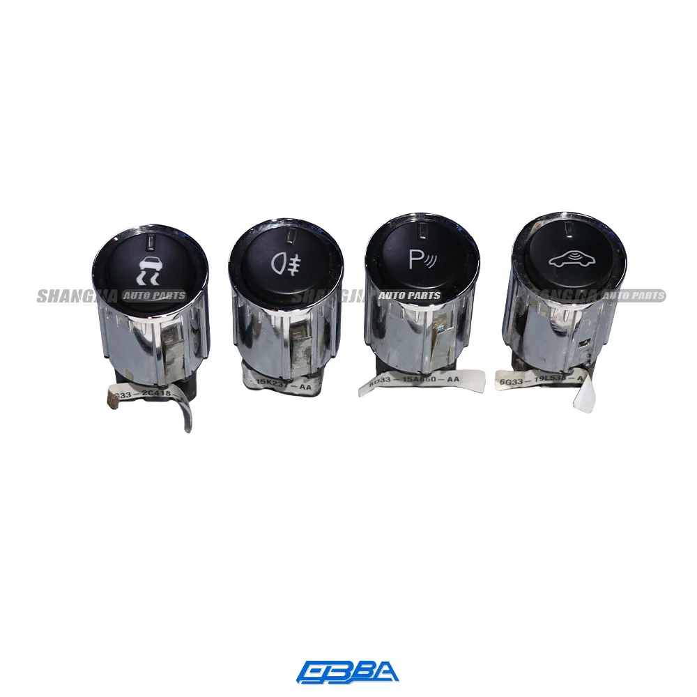 Hot Sale  Aluminium Parking Anti-Skid Fog light Buttons For Aston Martin DB9 DBS DB11 Rapide Vantage 2008-2015 AD33-7L021-BC