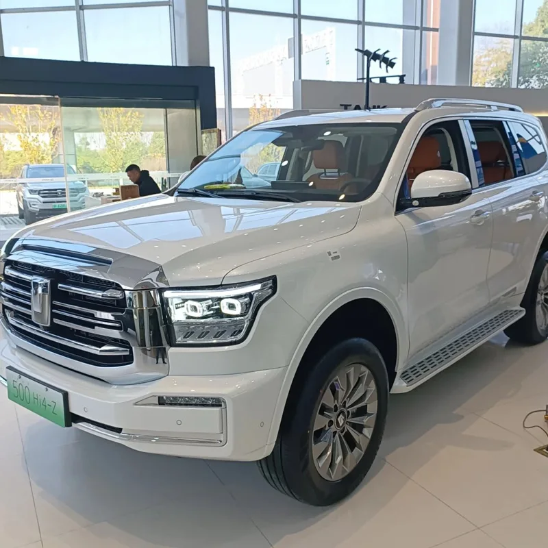 Gwm Tank 500 Hi4-Z 2025 Model Plug-In Hybrid Tank 500 Car Front Four-Wheel Drive Great Wall Tank 500 New Energy Car