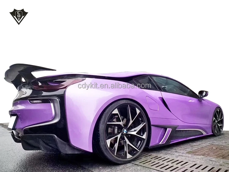 Car Body Kits for BMW I8 Carbon Fiber Front Lip Spoiler