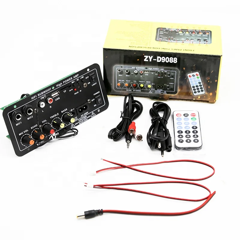 ハイパワーミニアンプ・12V/24V/220V対応、車載サブウーファー用