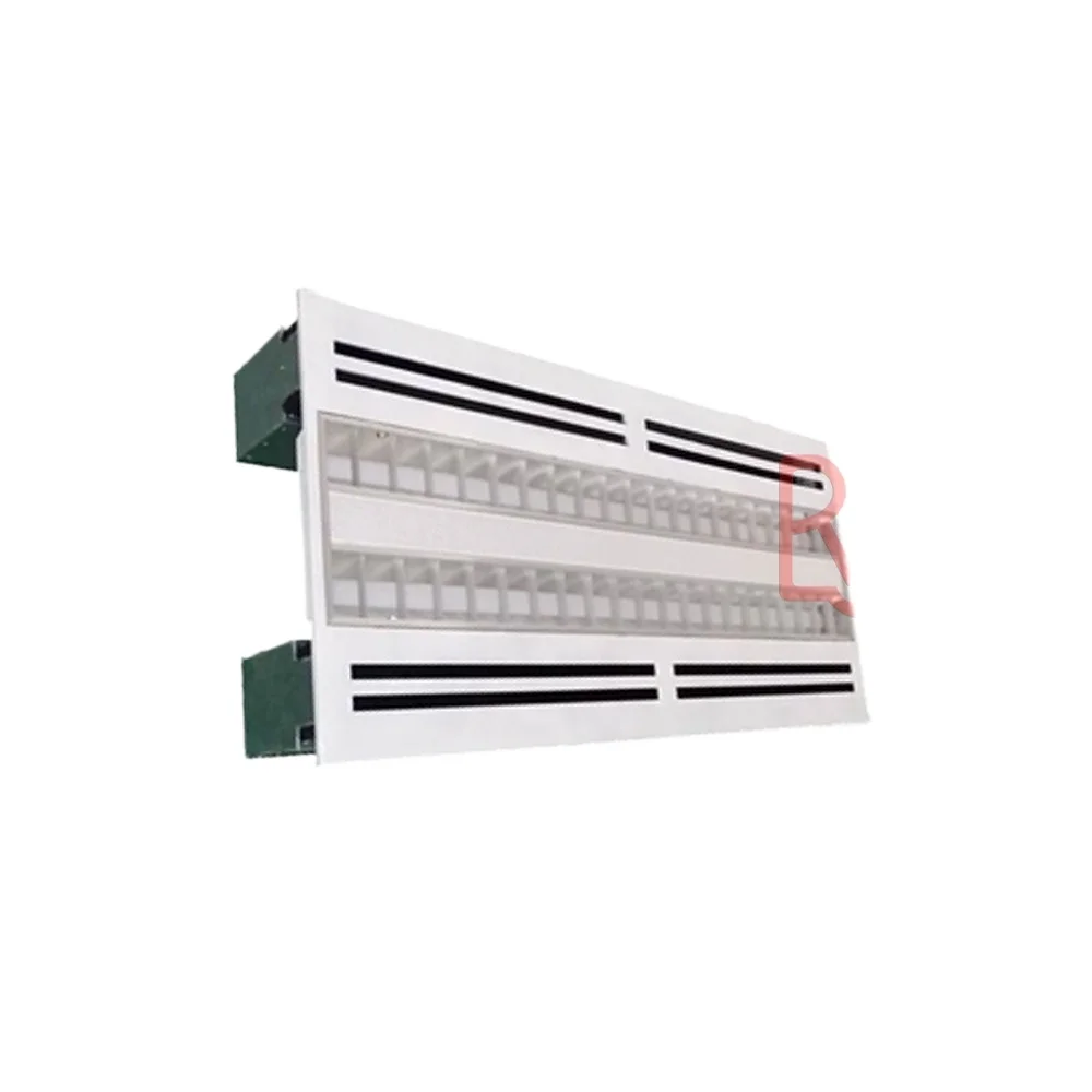 HVAC Systems Parts Aluminum Ceiling Troffer Air Exhaust Supply Linear Air Conditioning Light Slot Grill Air Diffuser