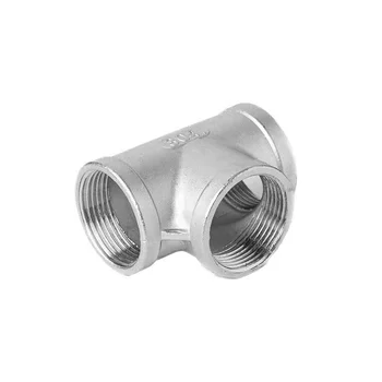 Industrial Grade SS304/316 Forged Threaded Tee, High-Quality, Wenzhou Made