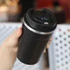 8. Smart temperature-display lid coffee cup