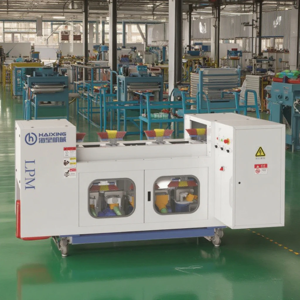 Automatic Chain Type Brush Trimming and Flagging Machine (LPM) for Tufting Brush Making Machines