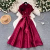 Deep wine red