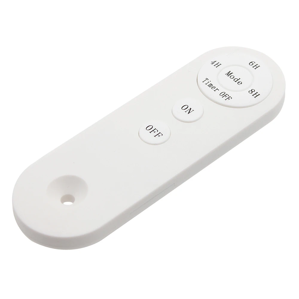 White Color 7 Keys Remote Control for Treadmill IR 433MHZ 2.4G Version Support Customize