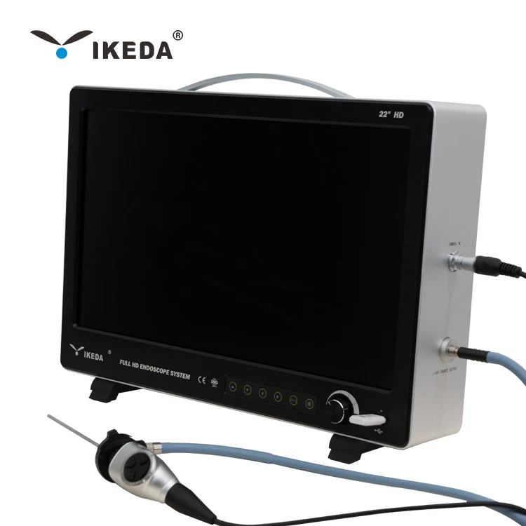 Medical HD endoscope camera device with 22inch HD monitor for ENT