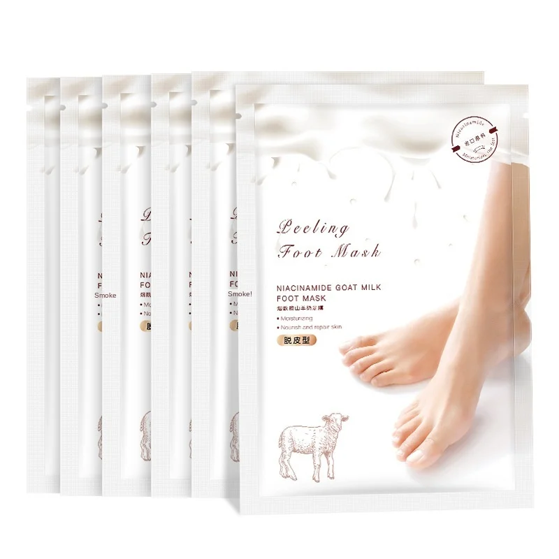 Лидер продаж, Niacinamide из козьего молока, маска для ухода за руками и ногами без влаги