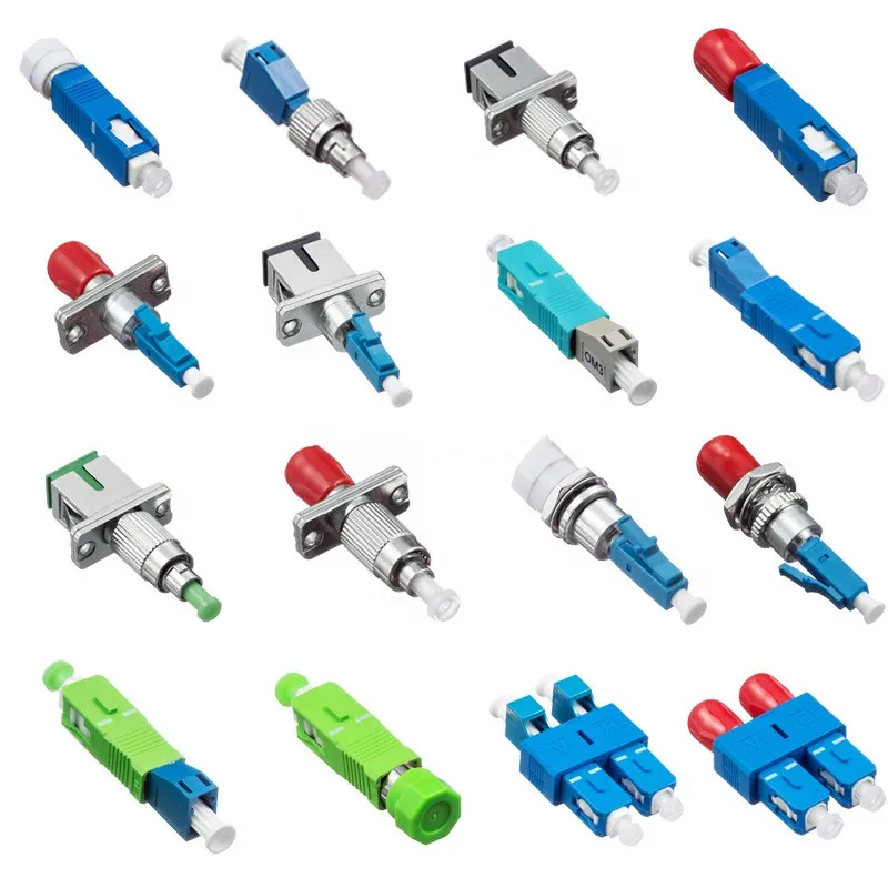 Fiber Optic Connector Fc/upc Male To Sc/upc Female Fiber Optic Adapter ...