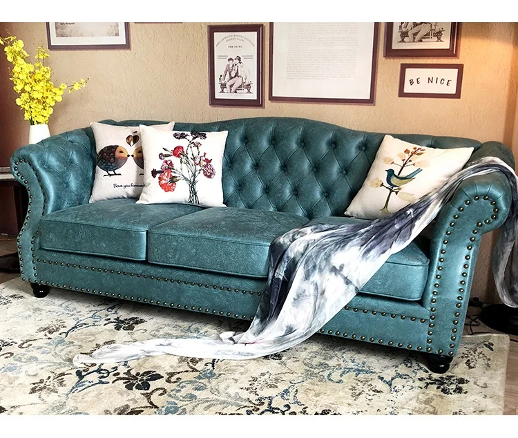 Annbor, американский классический диван chesterfield для гостиной, роскошная мебель для отеля