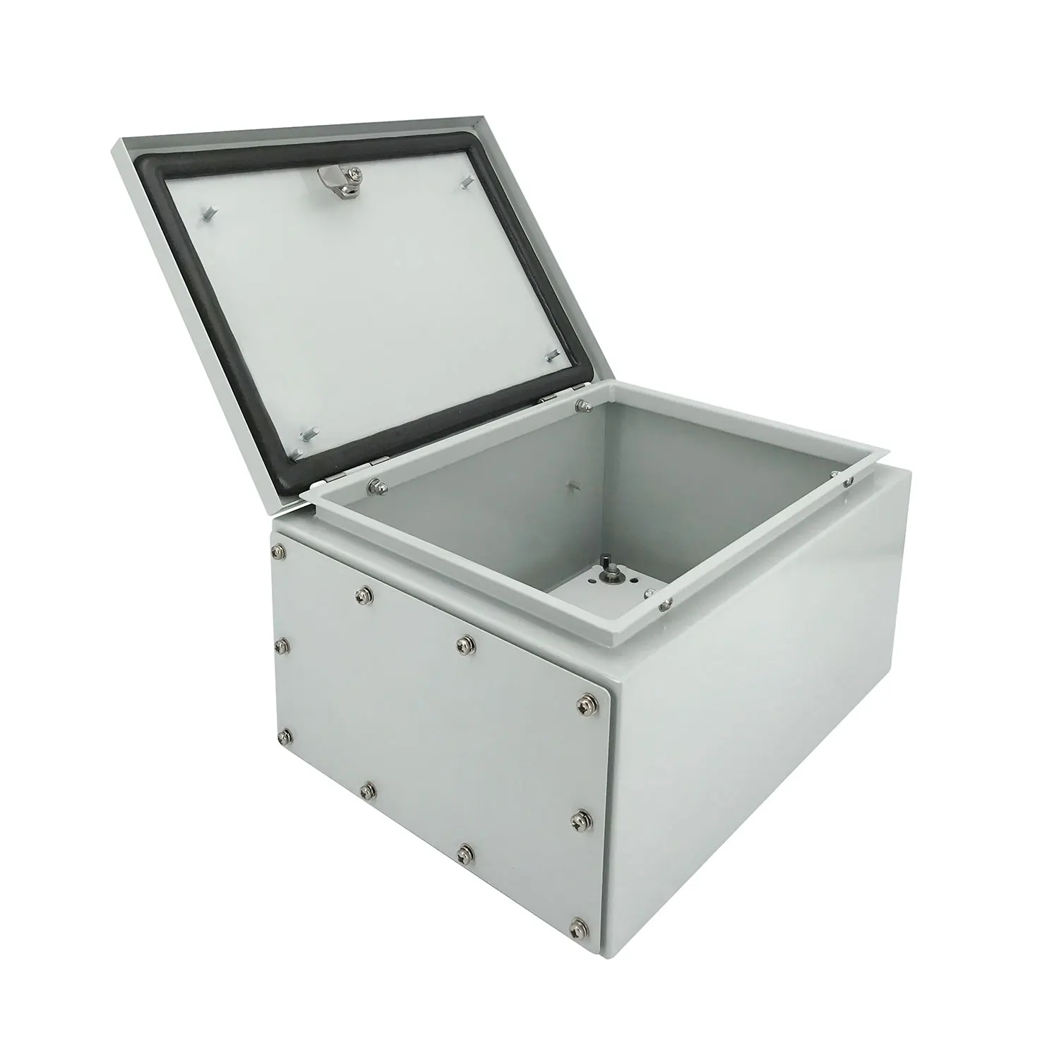 Sheet Metal Outdoor Electrical Distribution Box Lockable Water Proof Electrical Box