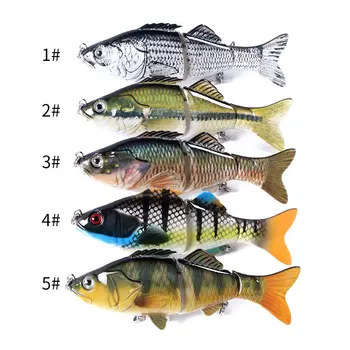 10cm Multi-jointed Fish Lure Bionic Hard Bait Cross-border Boxed Fishing Tackle Wholesale – Hard Lure – view 4