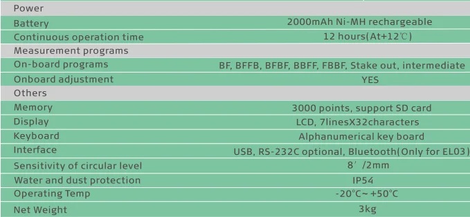 High Precision Automatic Level Survey Instrument FOIF EL302A Digital Level Cheap Price Auto Level