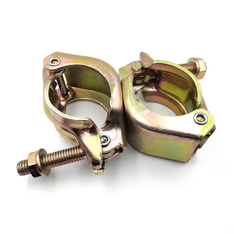Universal Swivel Scaffolding Clamp Multi-Functional Steel Angle Connection for 48-89mm Pipes Easily Tackles Complex Structures