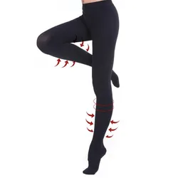 Три уровня медицинского давления, колготки для медсестры, эластичные Компрессионные носки, леггинсы