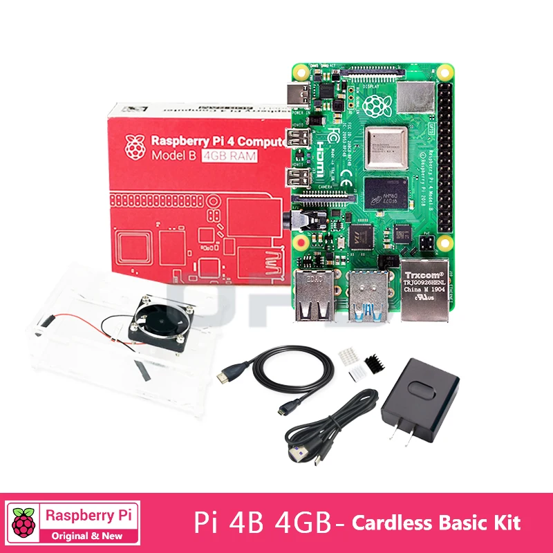 Raspberry Pi 4 Model B 1gb 2gb 4gb 8gb Ram Kit Original Official ...