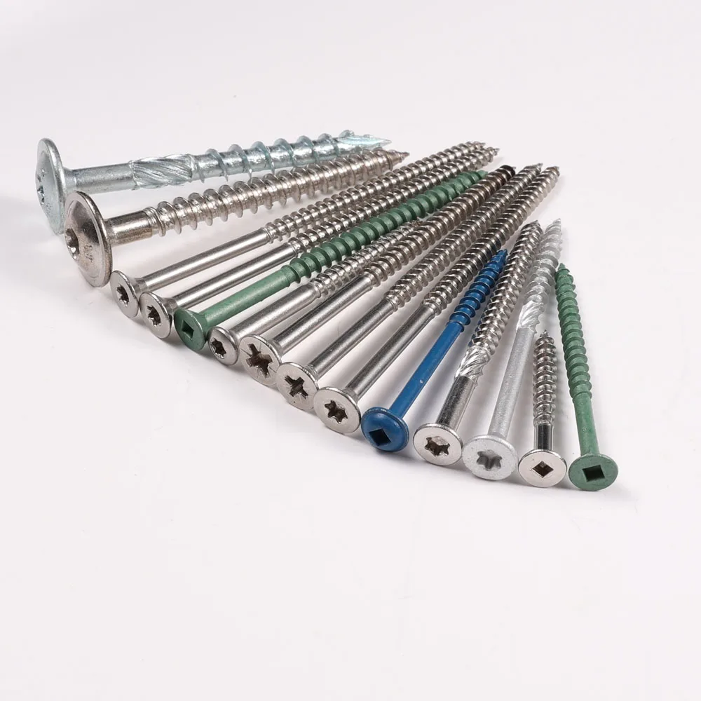 Custom M4 304 Pan Phillips Flat Head Screw Torx Square Drive Robertson Wood Stainless Steel Self