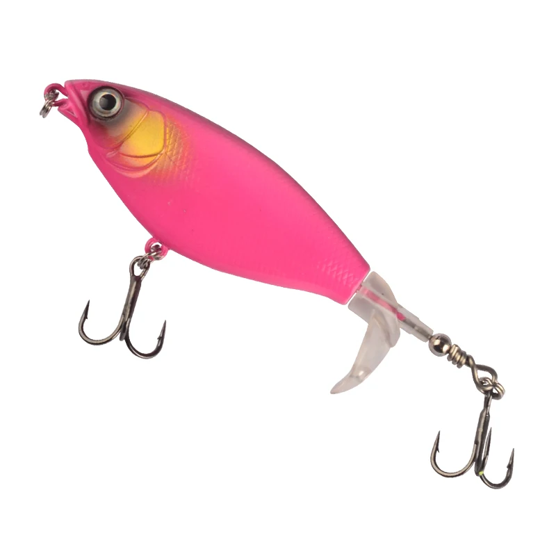 Rotating Tail Popper Lure 65mm 6g