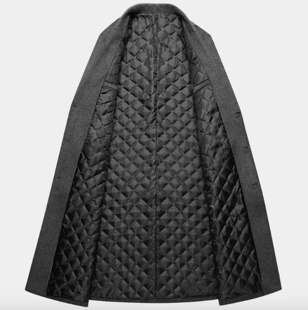 2024 trench high quality winter mens long wool overcoat men warm thick woolen coat_voghion.com