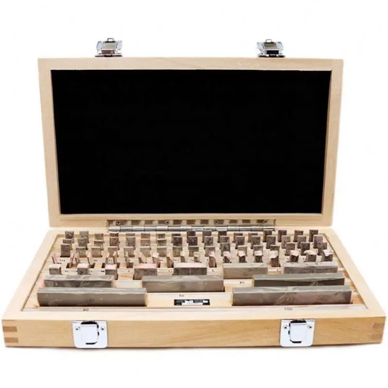 TEBAK Gauge Block Set 32PCS 38PCS 47PCS 83PCS 87PCS 103PCS 112PCS 122PCS Caliper Gauge Block Set,Micrometer Block Gauge Set