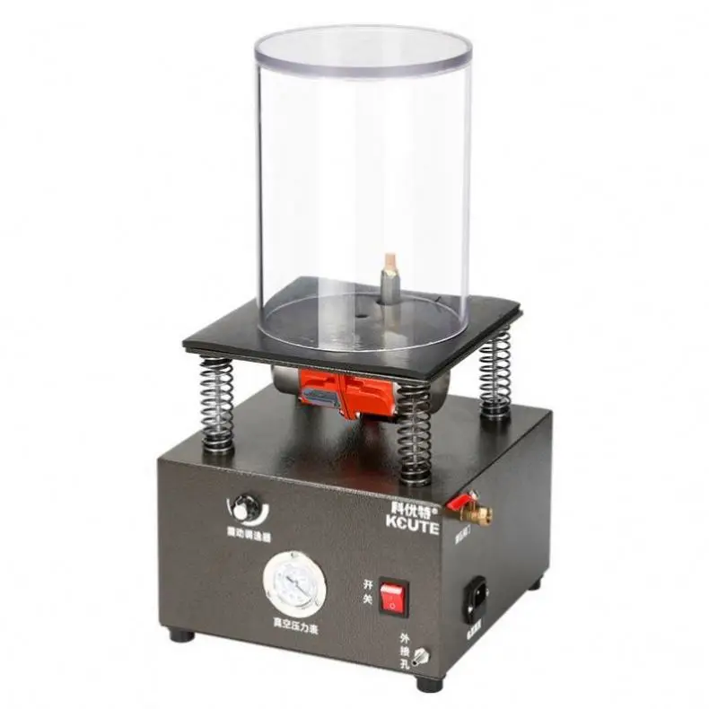 TEBAK Multifunctional Vacuum Casting Machine Gold Silver Jewelry Vacuum Pumping Suction Rods for Vibration Mold-making Equipment