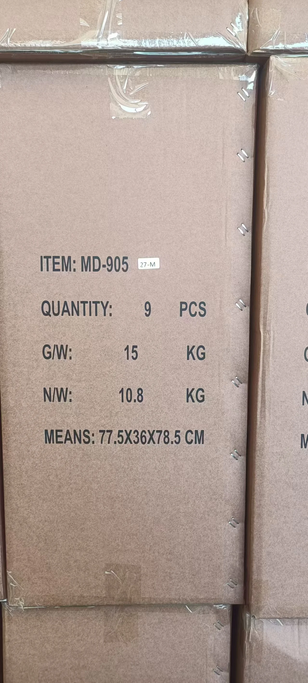 Packaging & shipping specifications