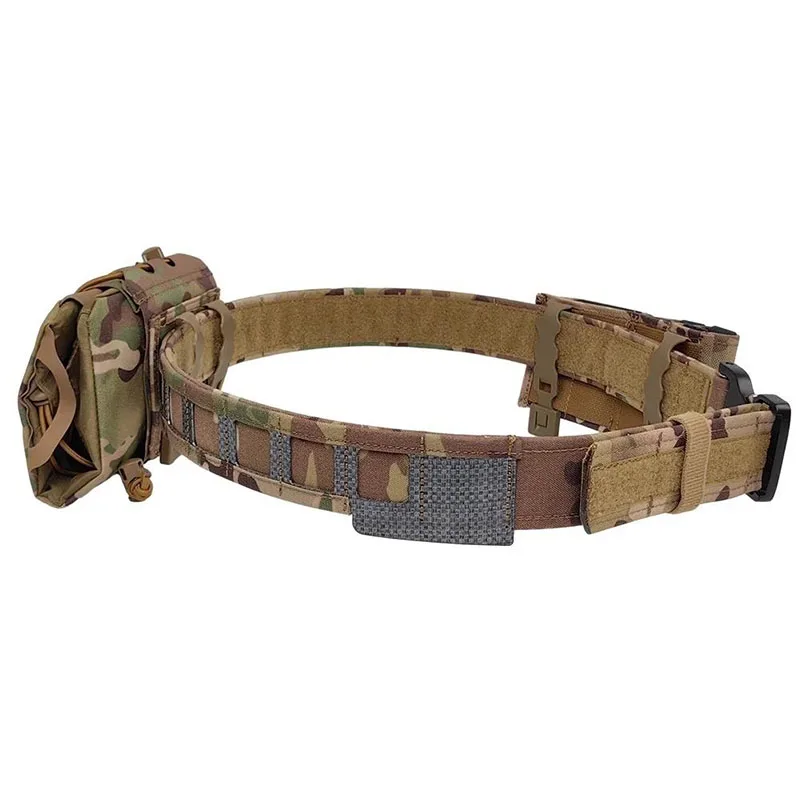 High Quality Durable Multifunctional Modular Equipment Outdoor Sport Enthusiasts Tactical Belt Hunting Belt with Medical Pouch